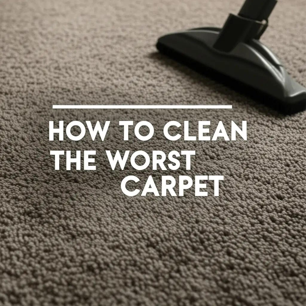 How To Clean The Worst Carpet