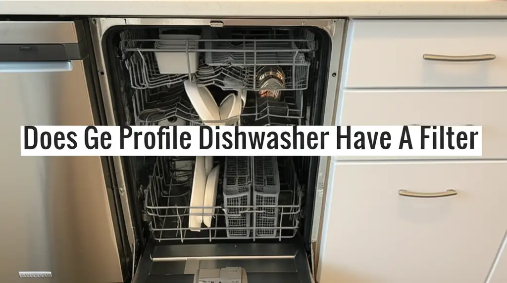 Does Ge Profile Dishwasher Have A Filter