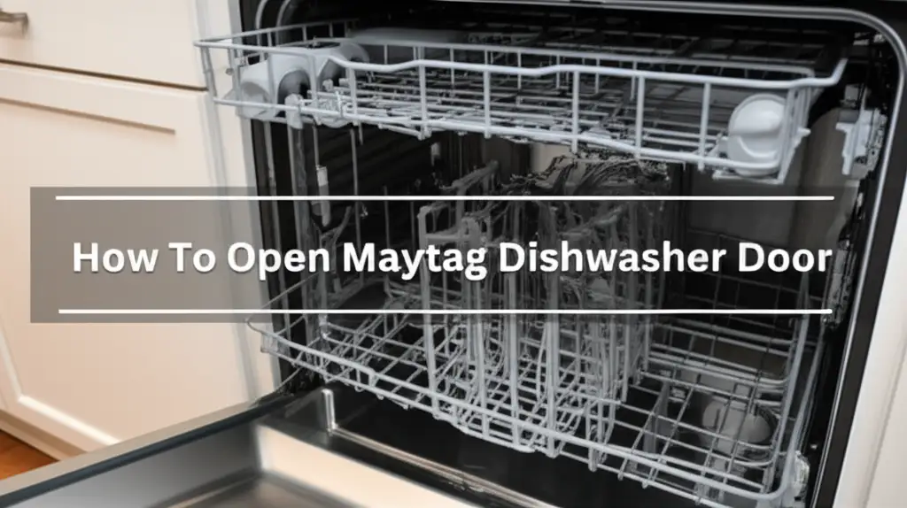 How To Open Maytag Dishwasher Door