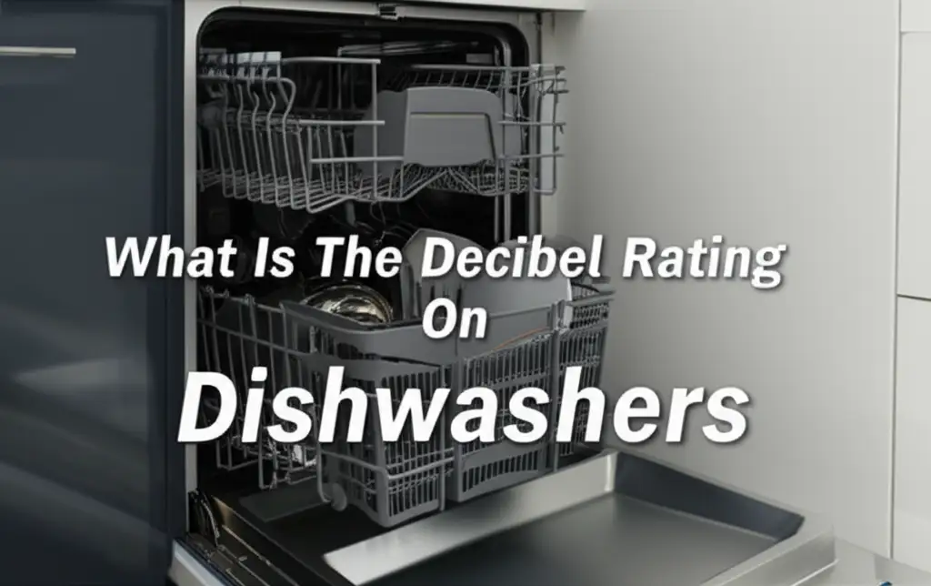 What Is The Decibel Rating On Dishwashers