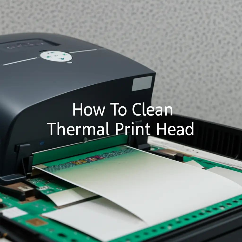 How To Clean Thermal Print Head