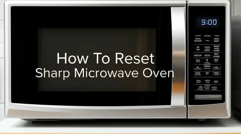 How To Reset Sharp Microwave Oven