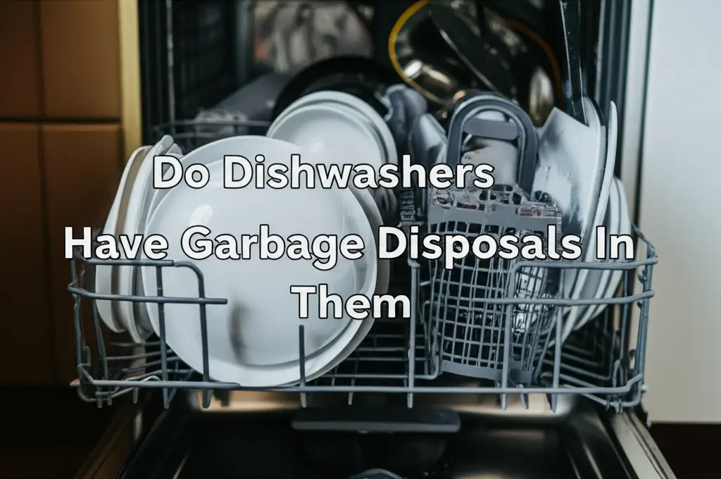 Do Dishwashers Have Garbage Disposals In Them