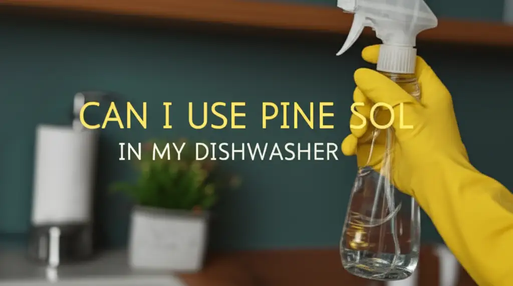 Can I Use Pine Sol In My Dishwasher