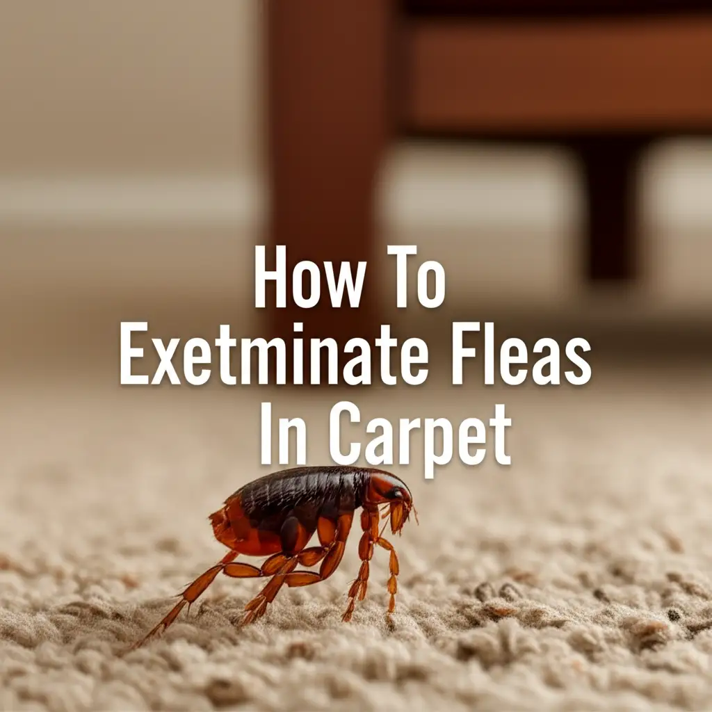 How To Exterminate Fleas In Carpet