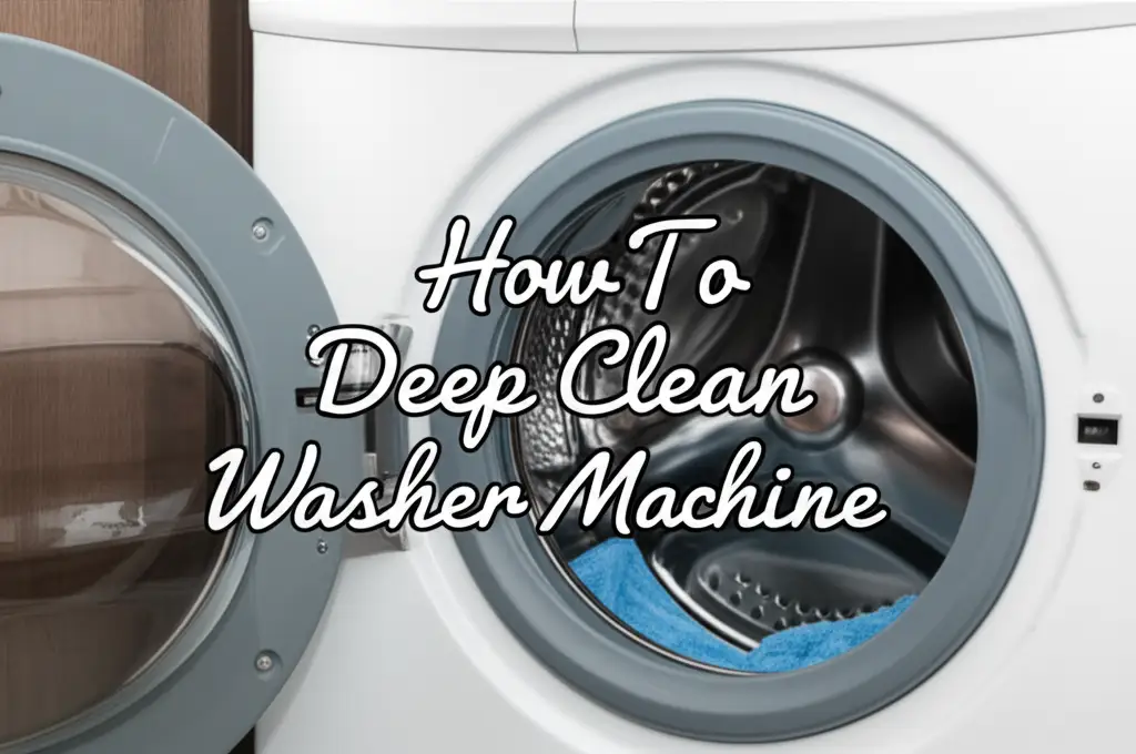 How To Deep Clean Washer Machine