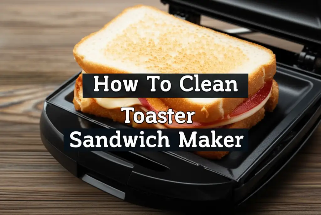 How To Clean Toaster Sandwich Maker