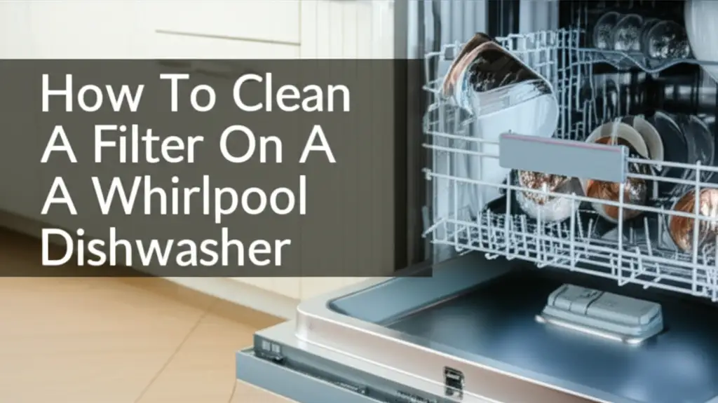 How To Clean A Filter On A Whirlpool Dishwasher