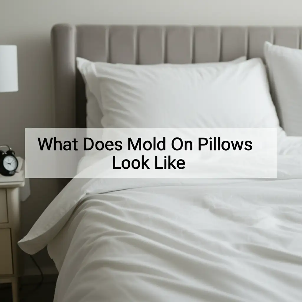 What Does Mold On Pillows Look Like
