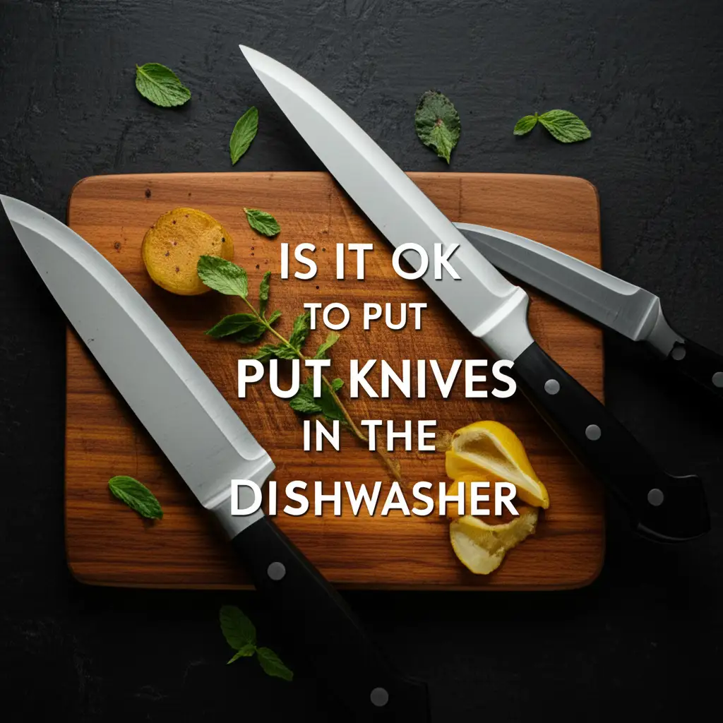 Is It Ok To Put Knives In The Dishwasher