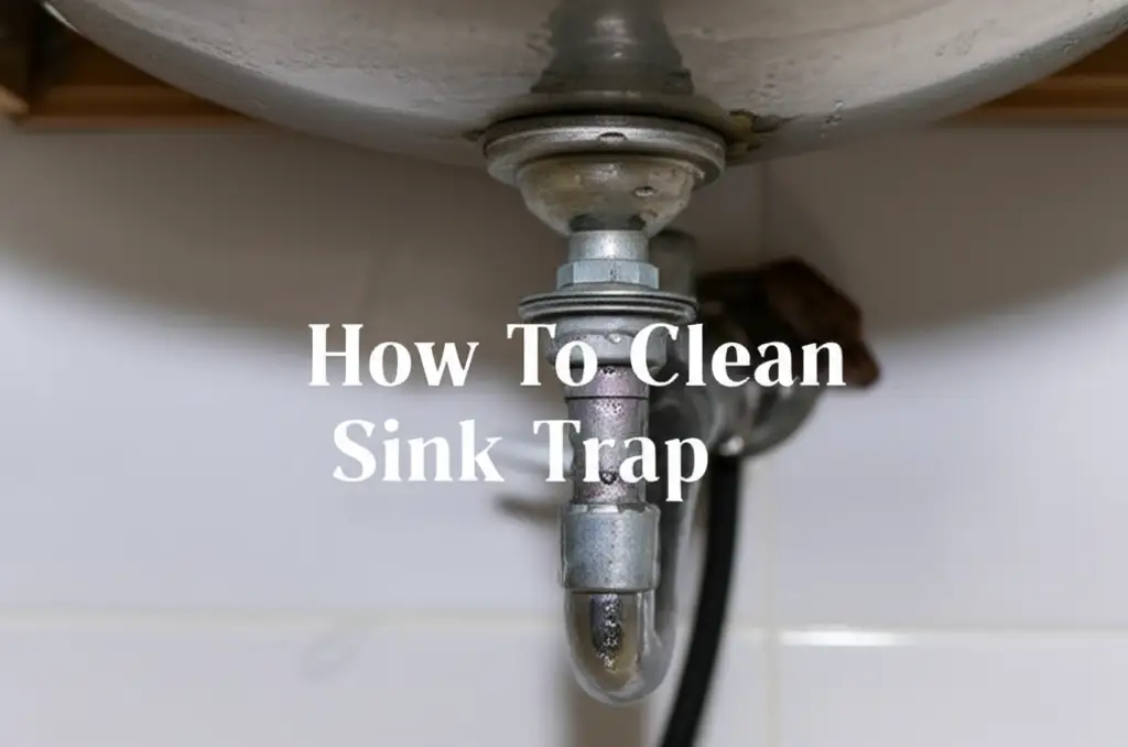 How To Clean Sink Trap