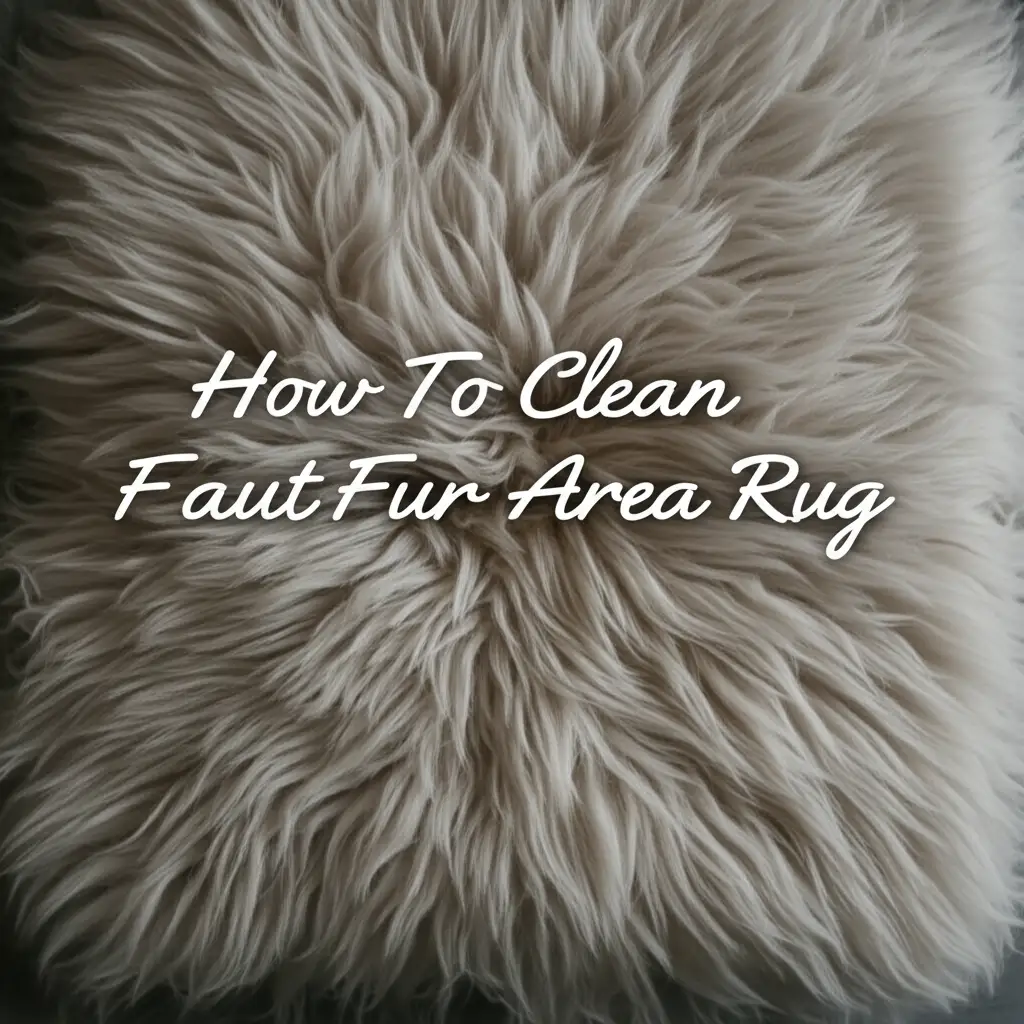 How To Clean Faut Fur Area Rug
