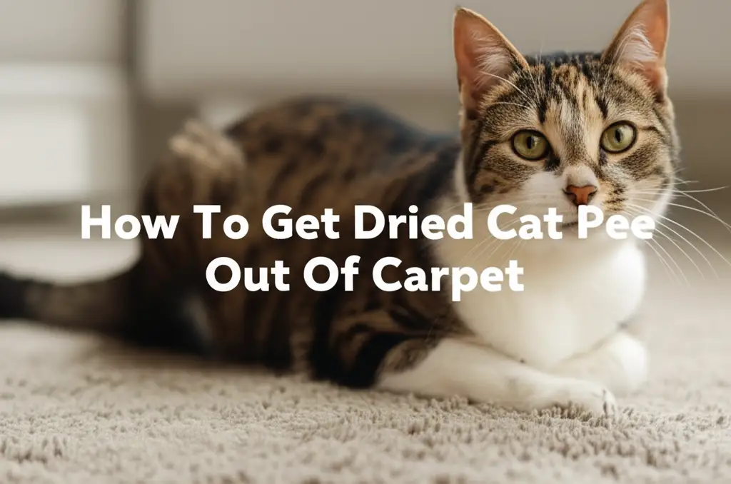 How To Get Dried Cat Pee Out Of Carpet