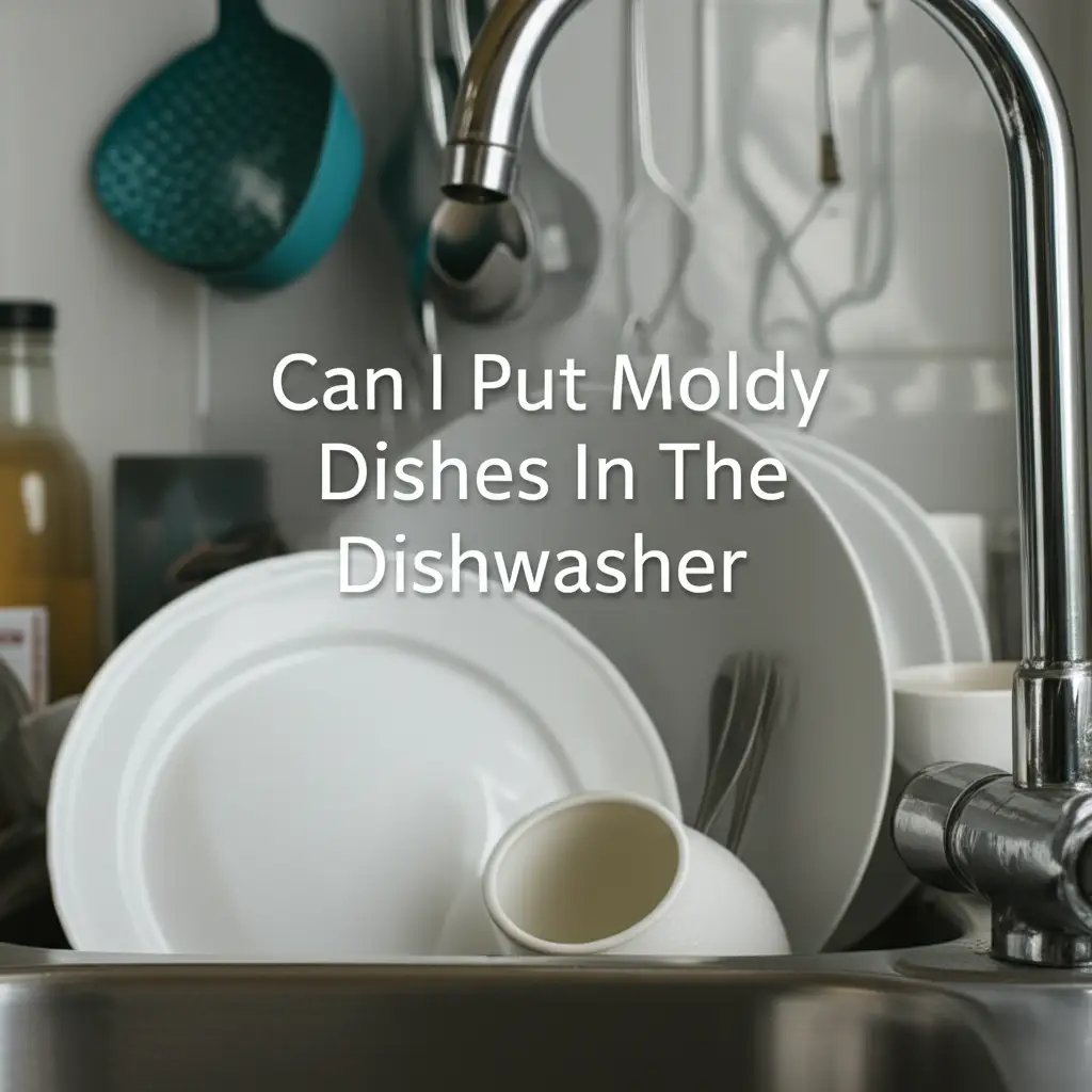 Can I Put Moldy Dishes In The Dishwasher