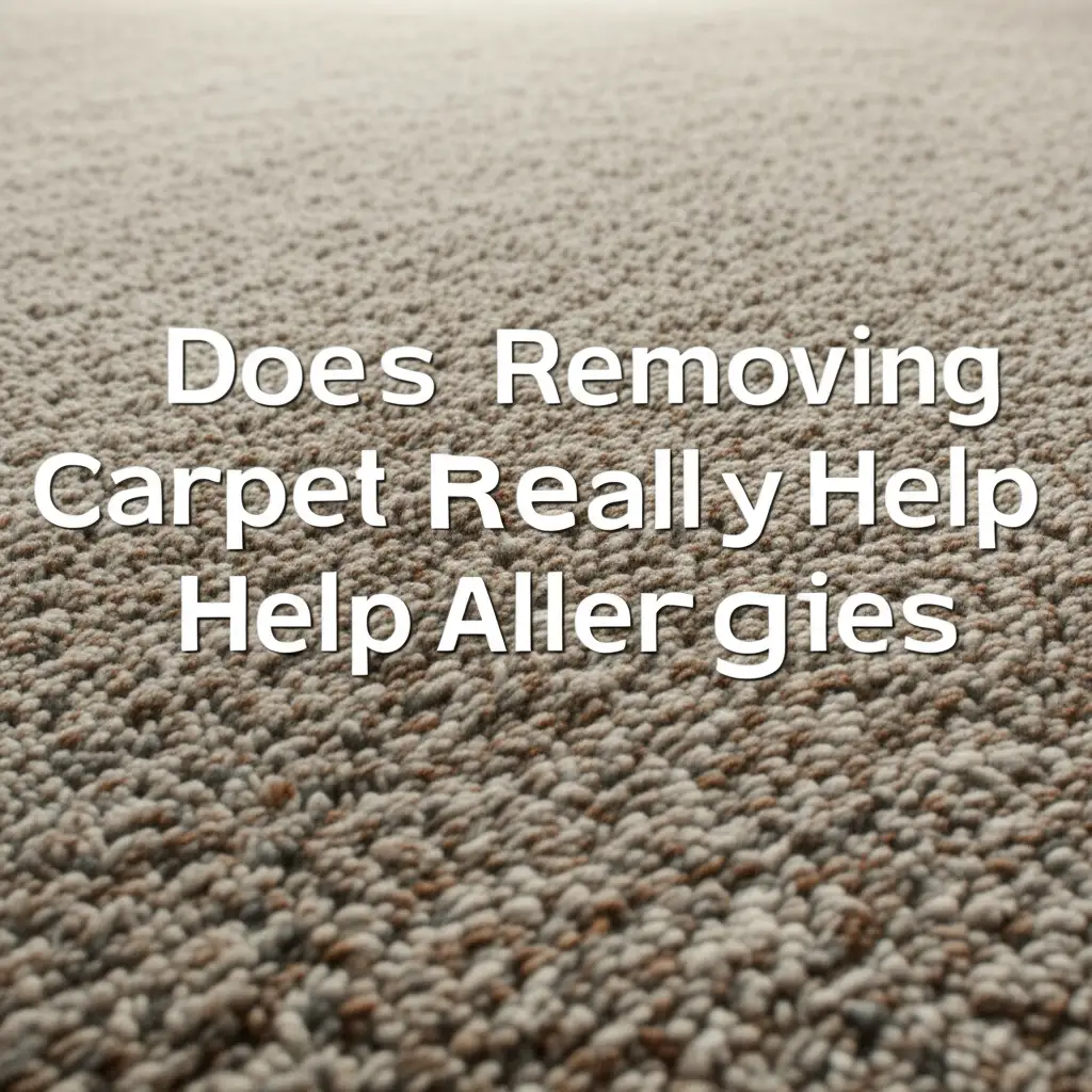 Does Removing Carpet Really Help Allergies