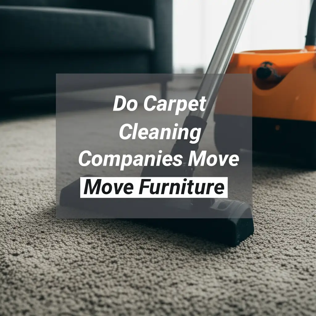 Do Carpet Cleaning Companies Move Furniture