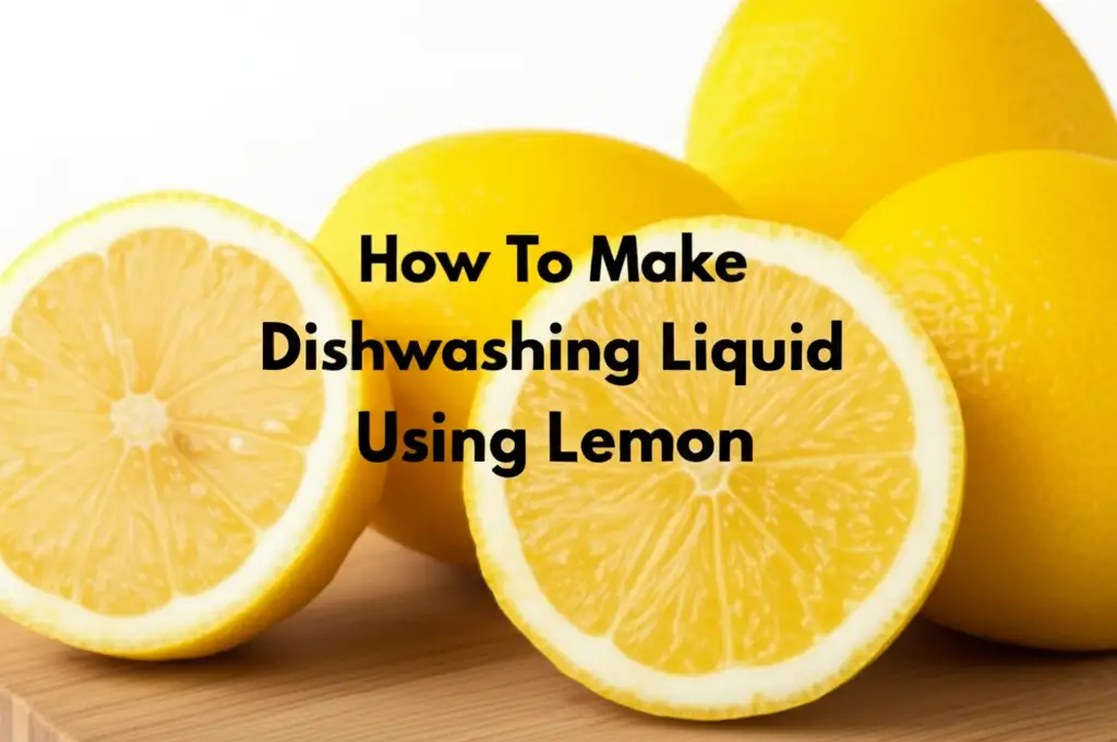 How To Make Dishwashing Liquid Using Lemon