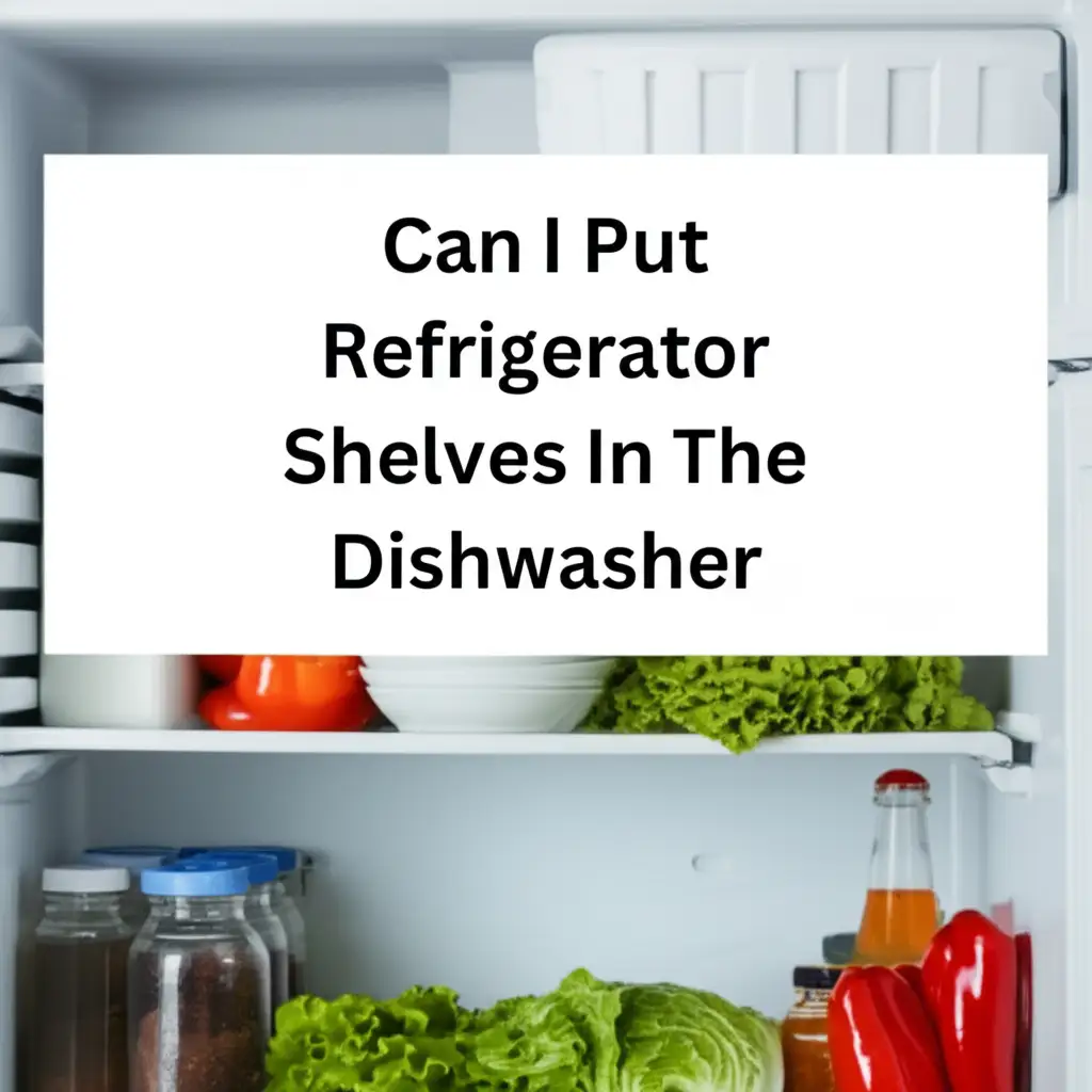 Can I Put Refrigerator Shelves In The Dishwasher