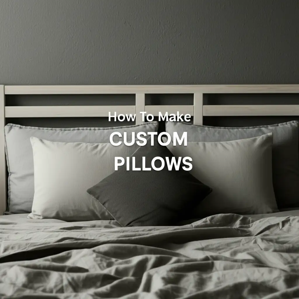 How To Make Custom Pillows