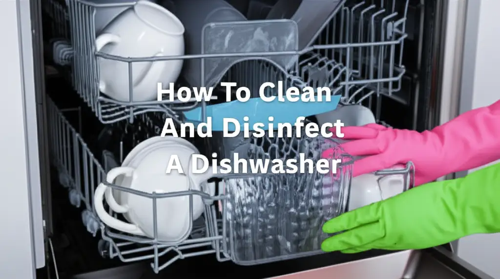 How To Clean And Disinfect A Dishwasher