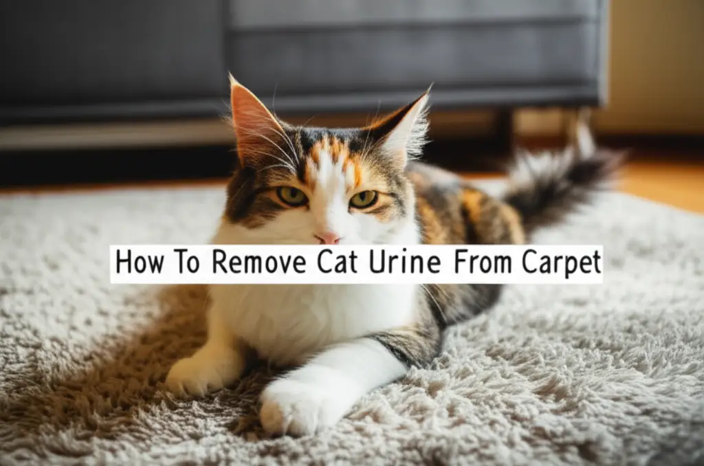 How To Remove Cat Urine From Carpet
