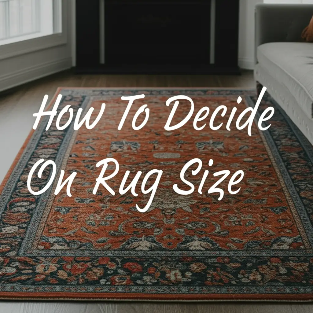 How To Decide On Rug Size