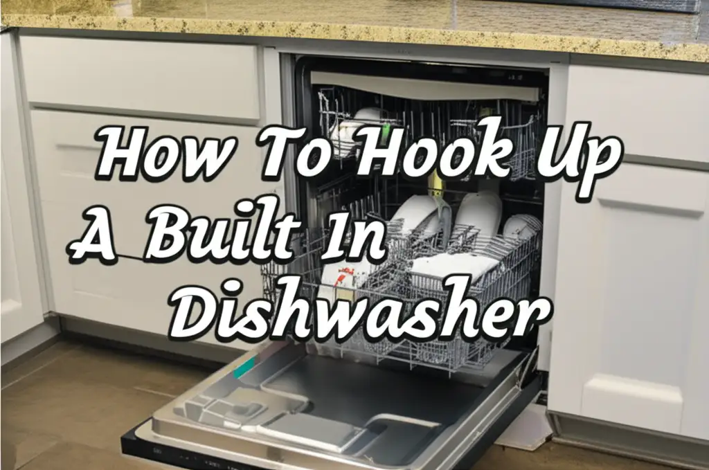 How To Hook Up A Built In Dishwasher