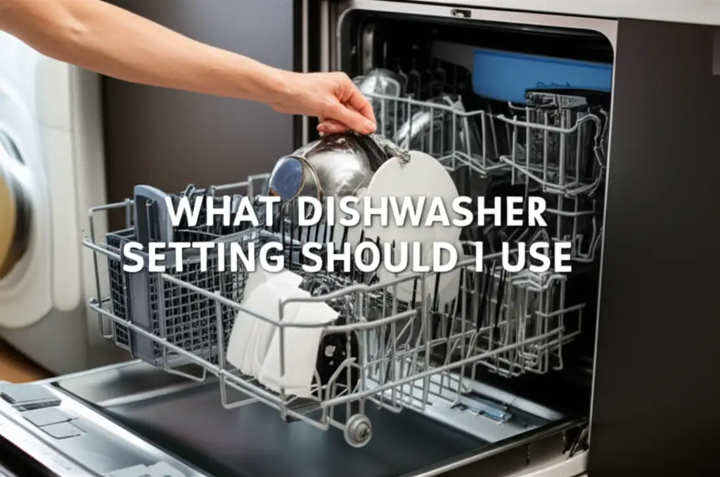 What Dishwasher Setting Should I Use