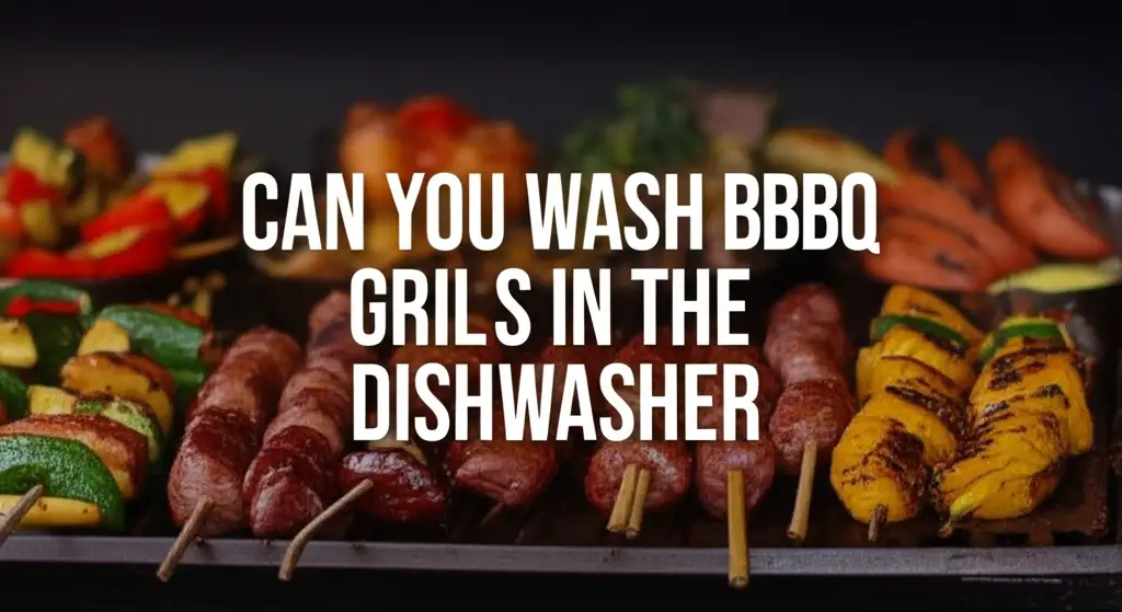 Can You Wash Bbq Grills In The Dishwasher