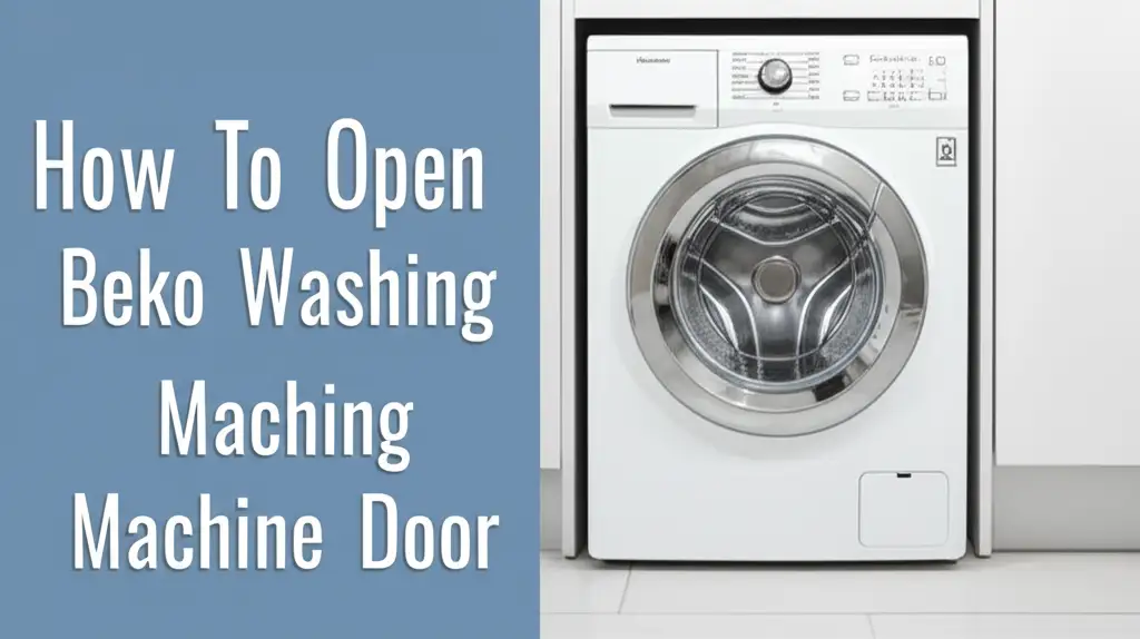How To Open Beko Washing Machine Door