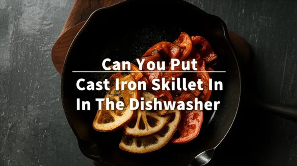 Can You Put Cast Iron Skillet In The Dishwasher