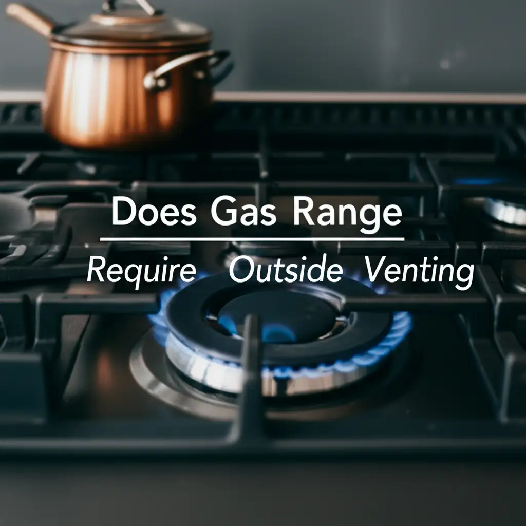 Does Gas Range Require Outside Venting