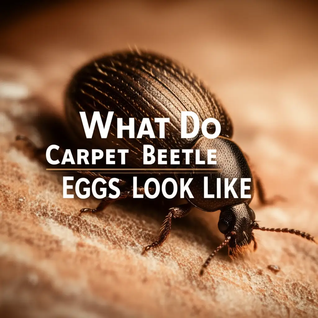 What Do Carpet Beetle Eggs Look Like