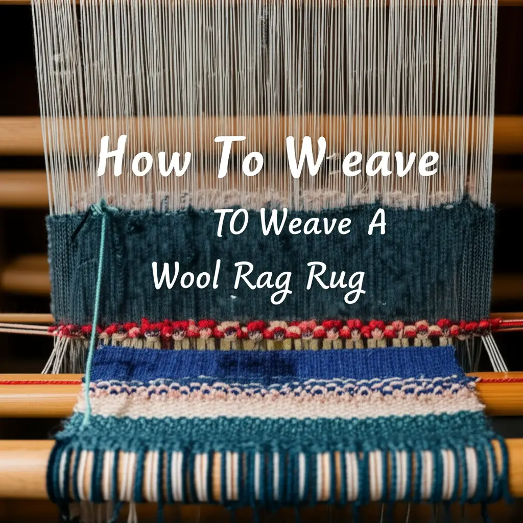 Learn how to weave a beautiful, sustainable wool rag rug. This guide covers materials, loom setup, weaving techniques, and care for your handmade creation.
