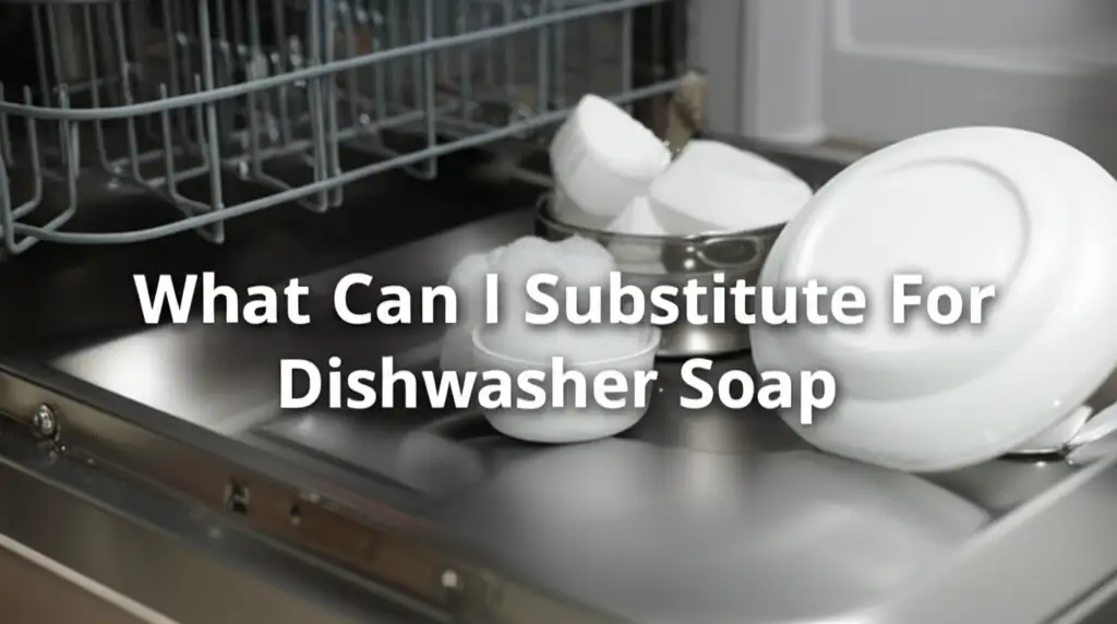 What Can I Substitute For Dishwasher Soap