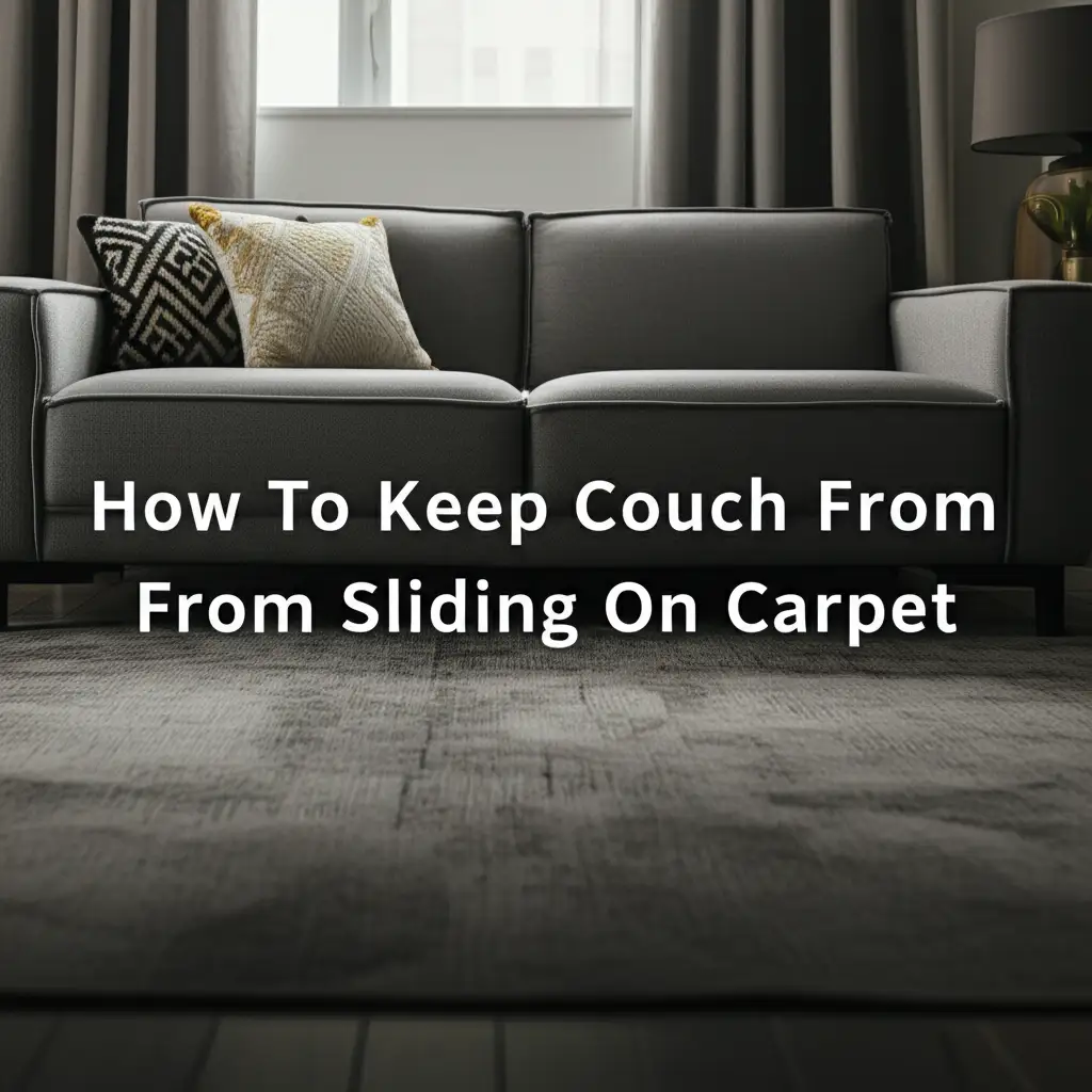 How To Keep Couch From Sliding On Carpet