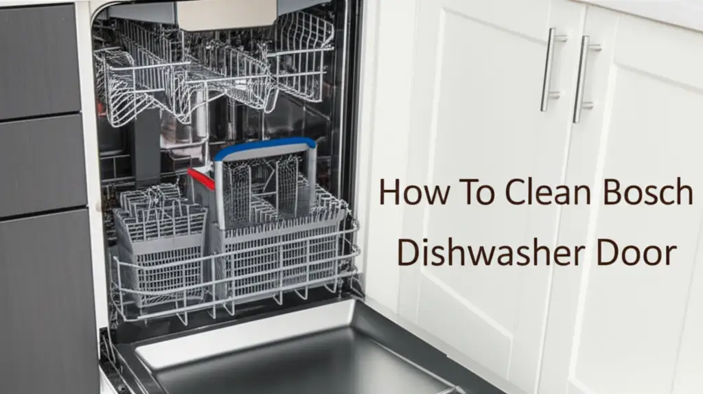 How To Clean Bosch Dishwasher Door