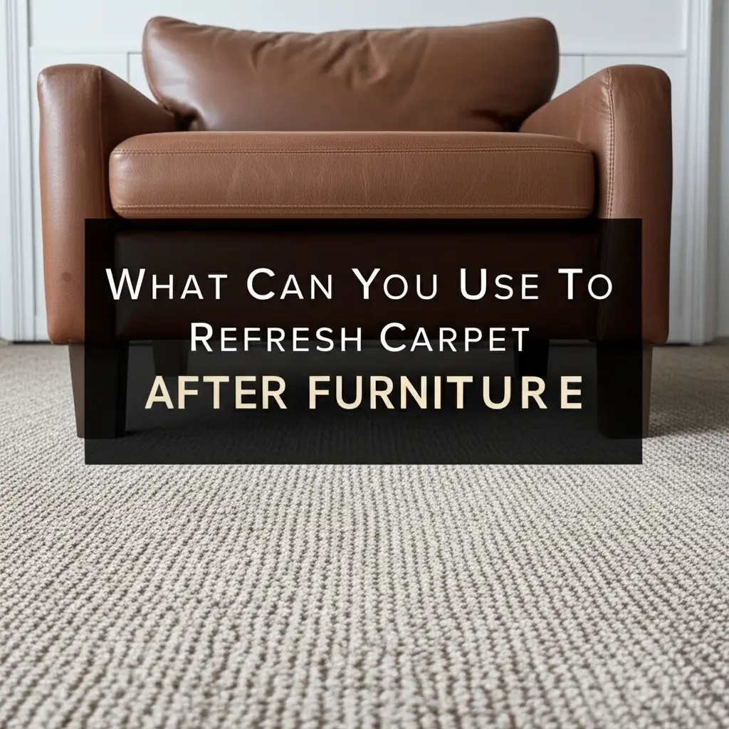 What Can You Use To Refresh Carpet After Furniture