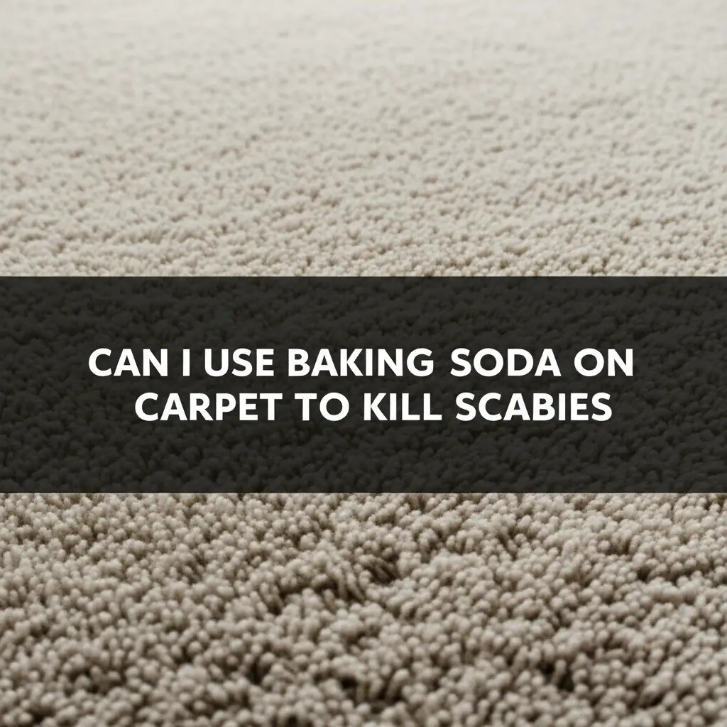 Can I Use Baking Soda On Carpet To Kill Scabies