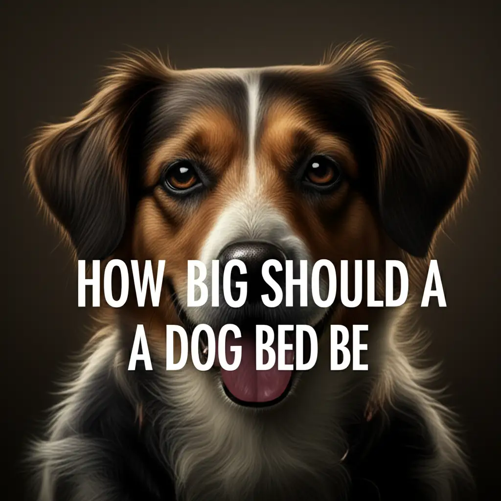 How Big Should A Dog Bed Be