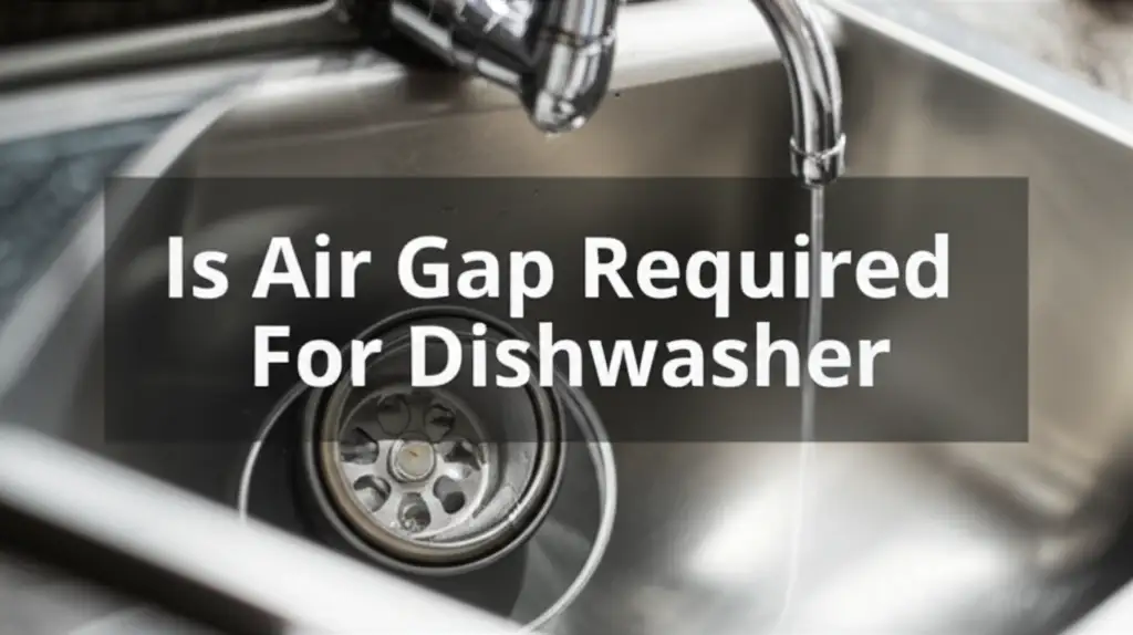 Is Air Gap Required For Dishwasher