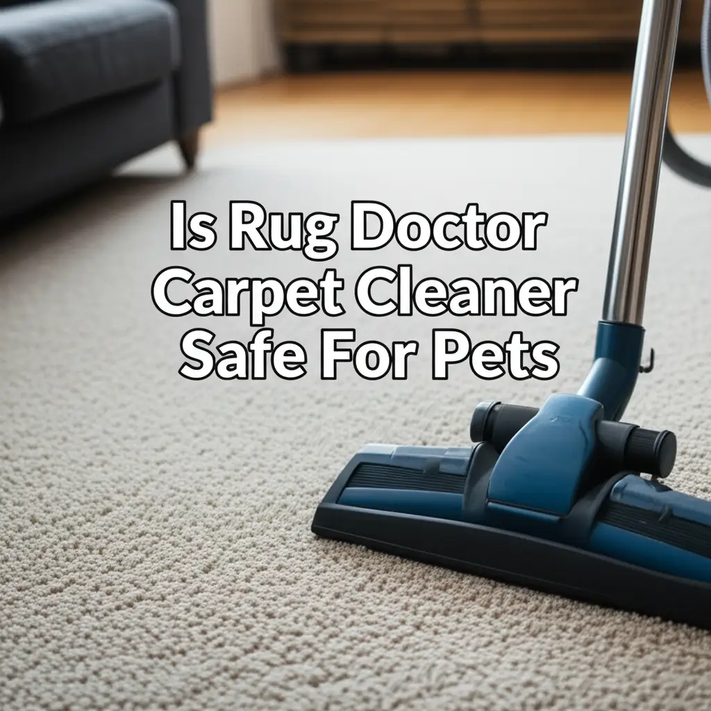 Is Rug Doctor Carpet Cleaner Safe For Pets