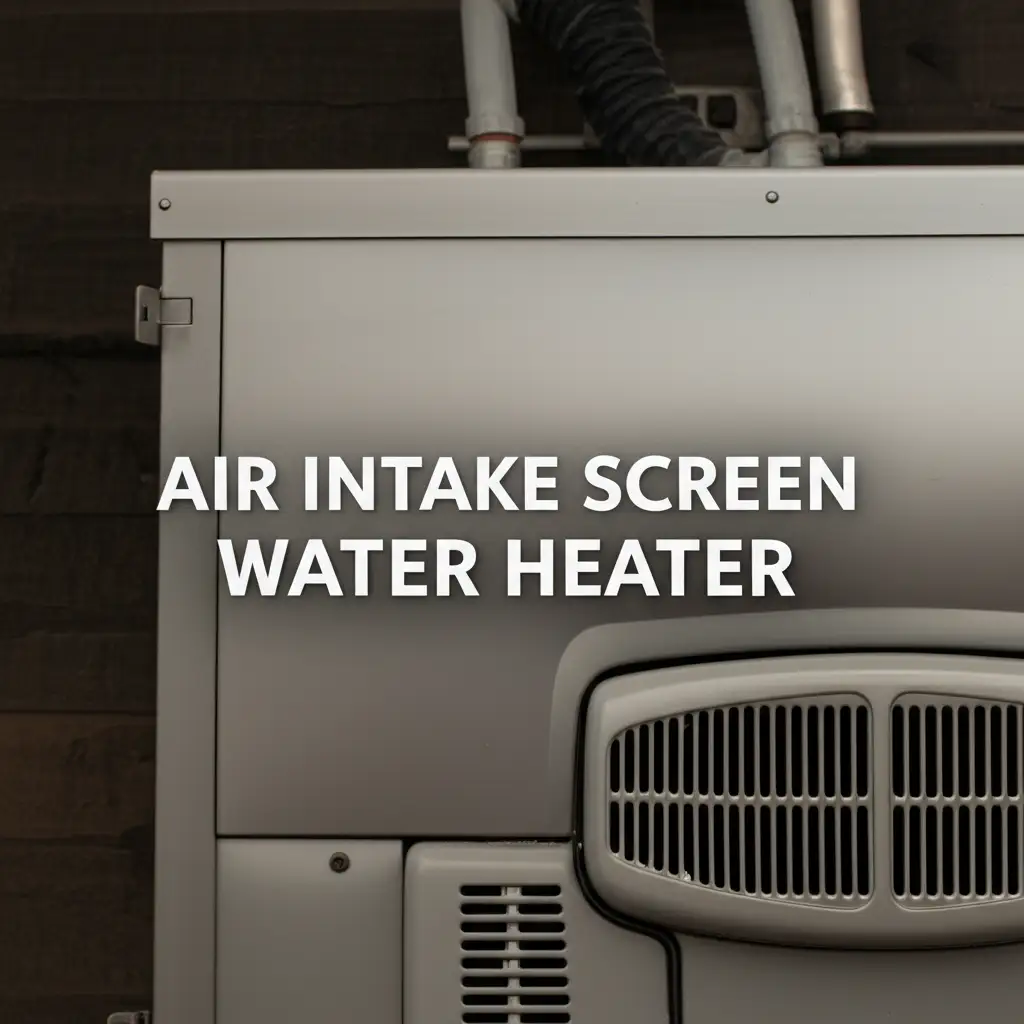 Air Intake Screen Water Heater