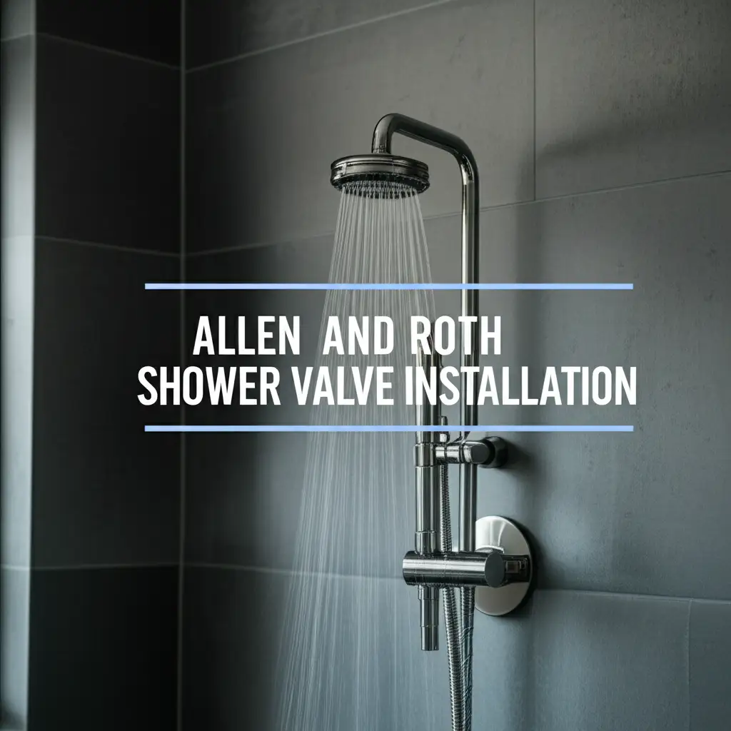 Allen And Roth Shower Valve Installation