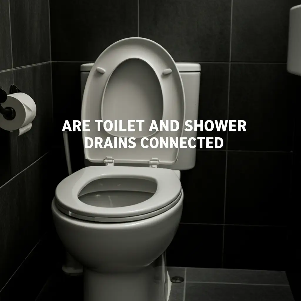 Are Toilet And Shower Drains Connected