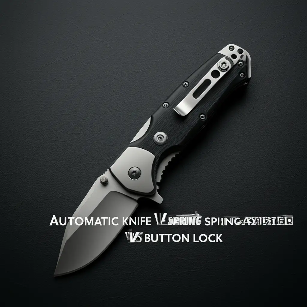 Automatic Knife Vs Spring Assisted Vs Button Lock