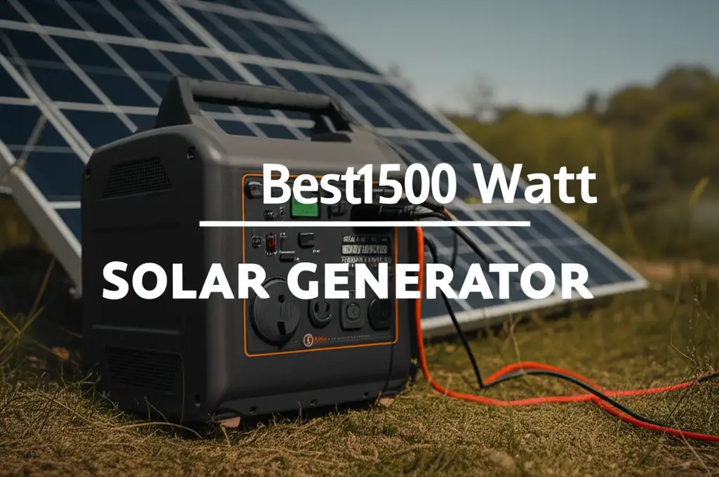 Best 1500 Watt Solar Generator