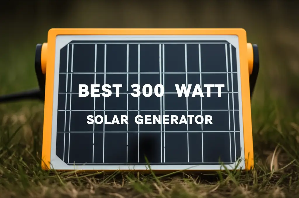 Best 300 Watt Solar Generator
