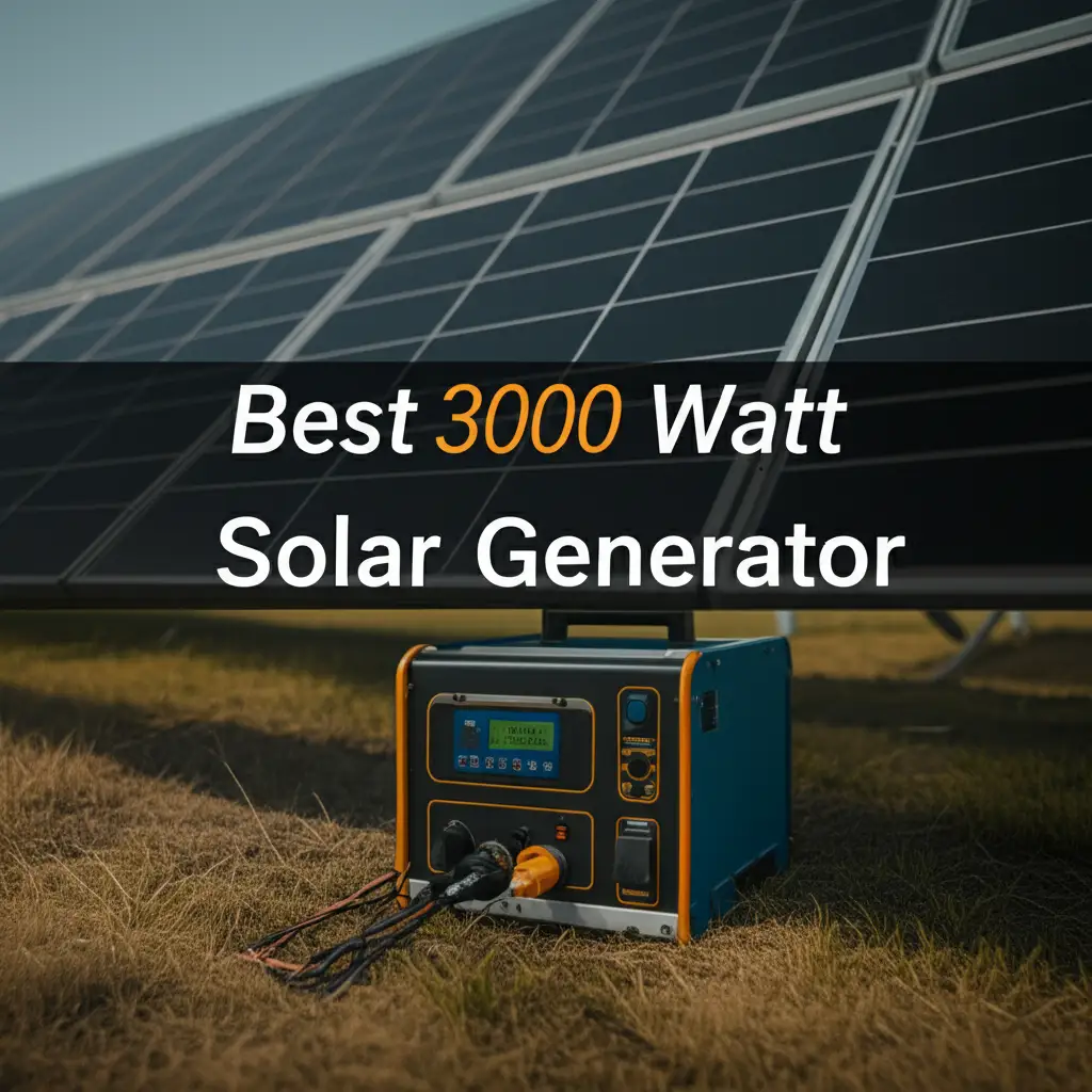 Best 3000 Watt Solar Generator