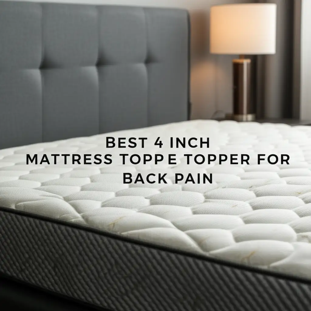Best 4 Inch Mattress Topper For Back Pain
